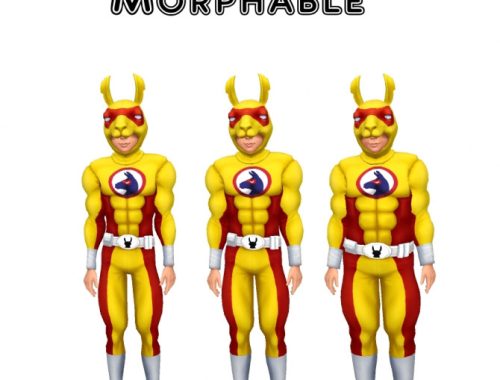 Llamaman Costume 4 Kids