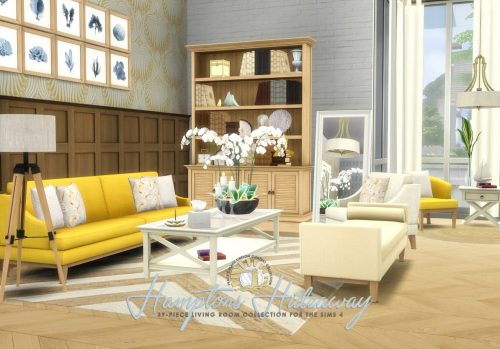 Hamptons Hideaway Living Room