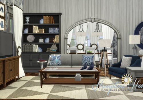 Hamptons Hideaway Living Room