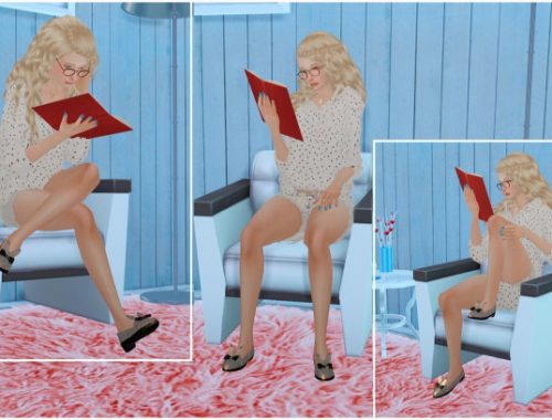 With book 9 poses + 2 bonus secret pose