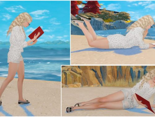 With book 9 poses + 2 bonus secret pose