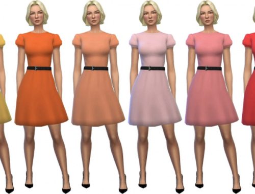 Simple Simmers Phoebe Dress Recolors