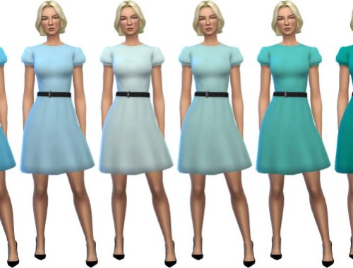 Simple Simmers Phoebe Dress Recolors