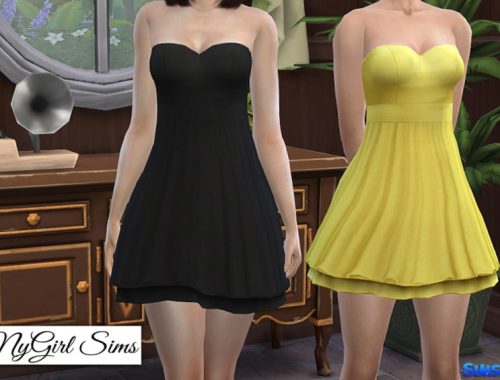 Layered Sweetheart Sundress