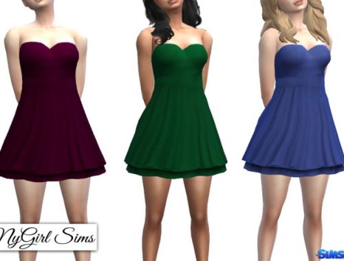 Layered Sweetheart Sundress
