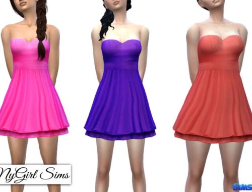 Layered Sweetheart Sundress