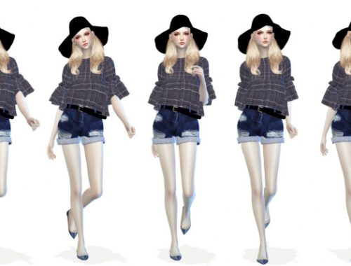 The Walk Poses Set + Rough