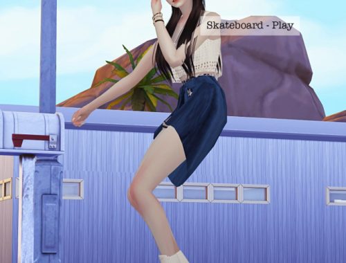 Choco Chip Cookie poses