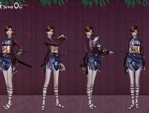 GAME ON POSES SET
