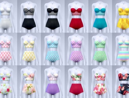 Sania two piece swimsuits