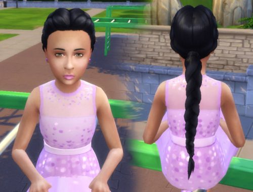 Sunshine Braid for Girls