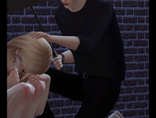 Raining, Gloomy Day (Crying / Umbrella set) poses