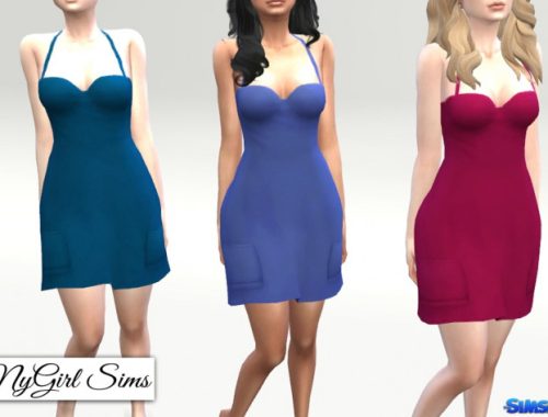 Pocketed Sweetheart Sundress
