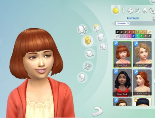Long Bangs for Girls