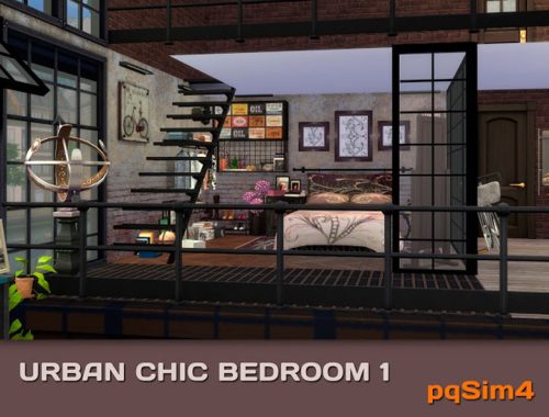Urban Chic bedroom 1
