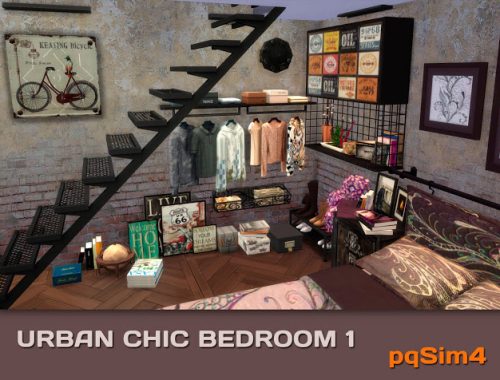 Urban Chic bedroom 1