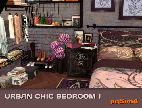 Urban Chic bedroom 1