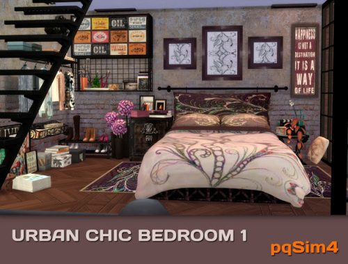 Urban Chic bedroom 1