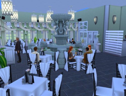 Romantic restaurant