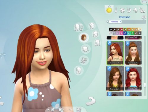 Harmony hair for girls