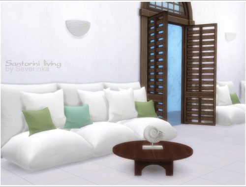 Santorini livingroom