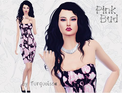 Romantic Heart flowers dresses