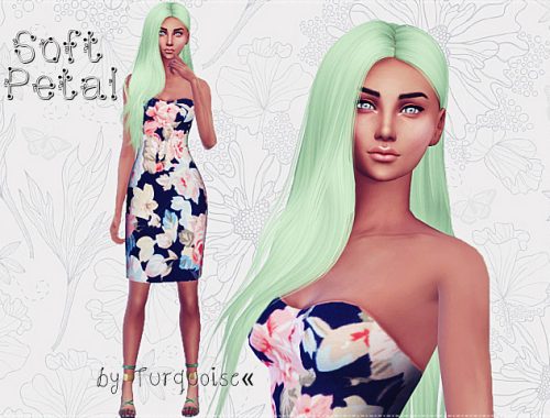 Romantic Heart flowers dresses