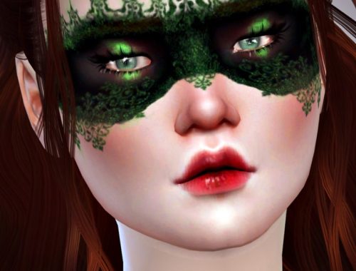 EyeShadow Goth Mask