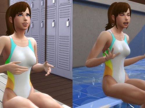 One Piece Racerback Swimsuit
