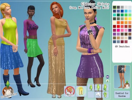 Glitter Skirts