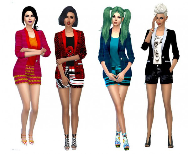 Independence Day Shorts - The Sims 4 Catalog