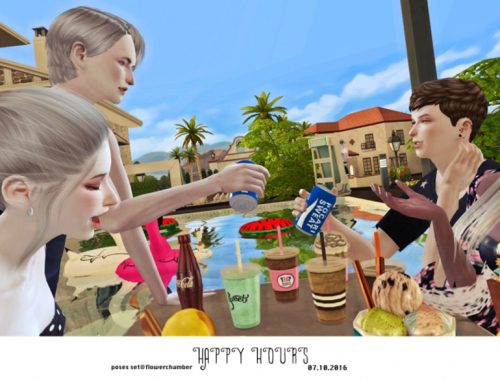 GP HAPPY HOURS POSES SET