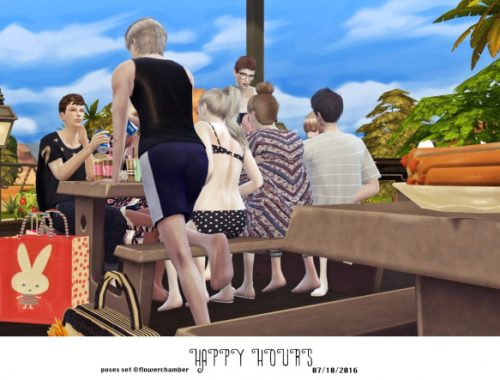 GP HAPPY HOURS POSES SET