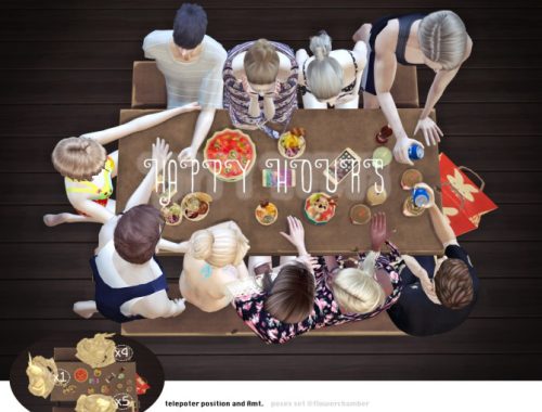 GP HAPPY HOURS POSES SET