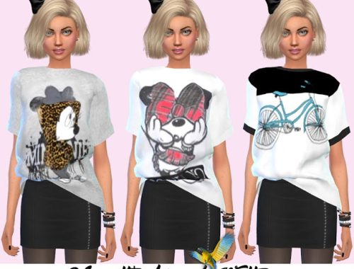Marigolds Free Boxy Tee Recolors