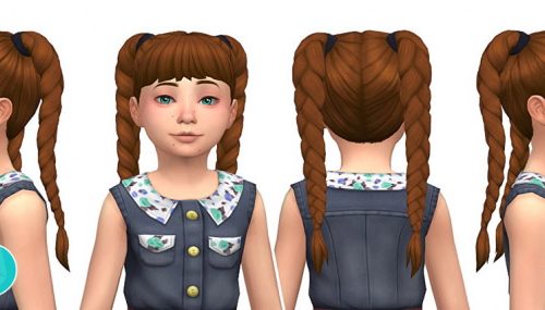 Flirty Braids Summer Pigtails Collection (Part 04)