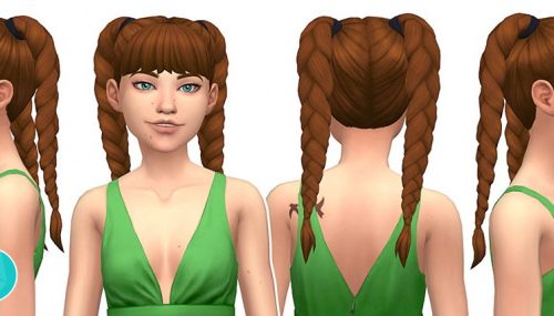 Flirty Braids Summer Pigtails Collection (Part 04)