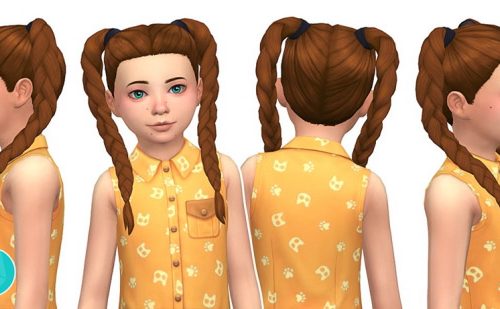 Playful Braids Summer Pigtails Collection (Part 02)