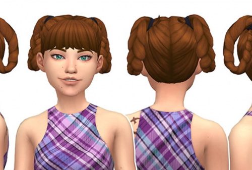 Lovey-Dovey Looped Braids Summer Pigtails Collection (Part 06)