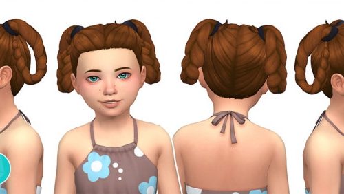 Lovey-Dovey Looped Braids Summer Pigtails Collection (Part 06)