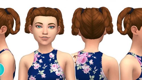 Lovey-Dovey Looped Braids Summer Pigtails Collection (Part 06)