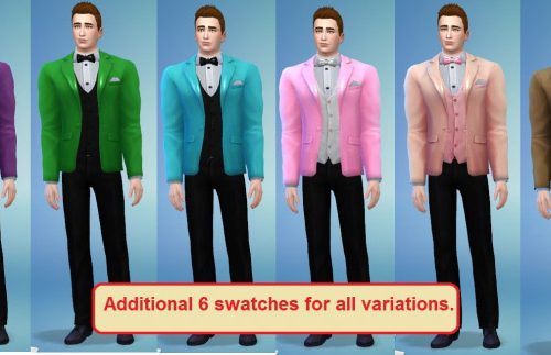 Tuxedo Top 3 variants