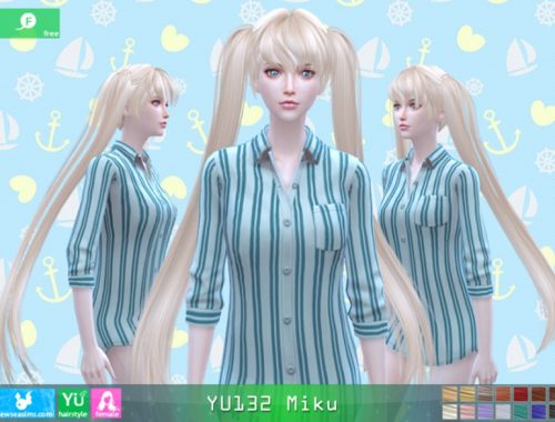YU132 Miku hair (free)