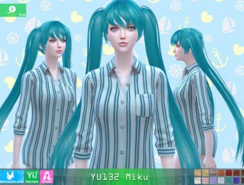 YU132 Miku hair (free)