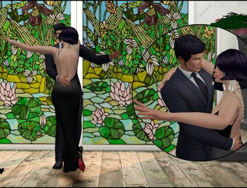 Waltz dance poses