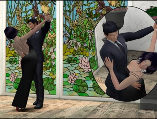 Waltz dance poses