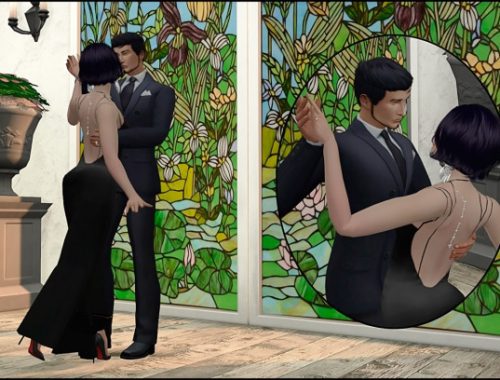 Waltz dance poses