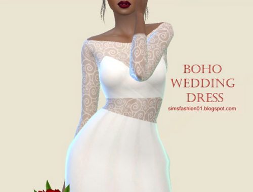 Boho Wedding Dress