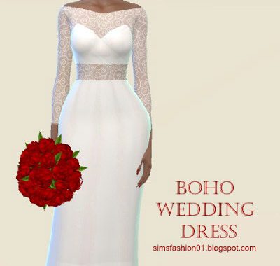 Boho Wedding Dress