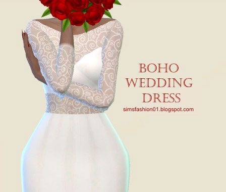 Boho Wedding Dress